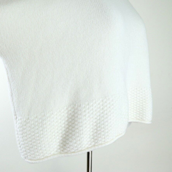 Madewell Size XL Sadler Turtleneck Sweater White Boxy Pullover #NH988 - Picture 7 of 11